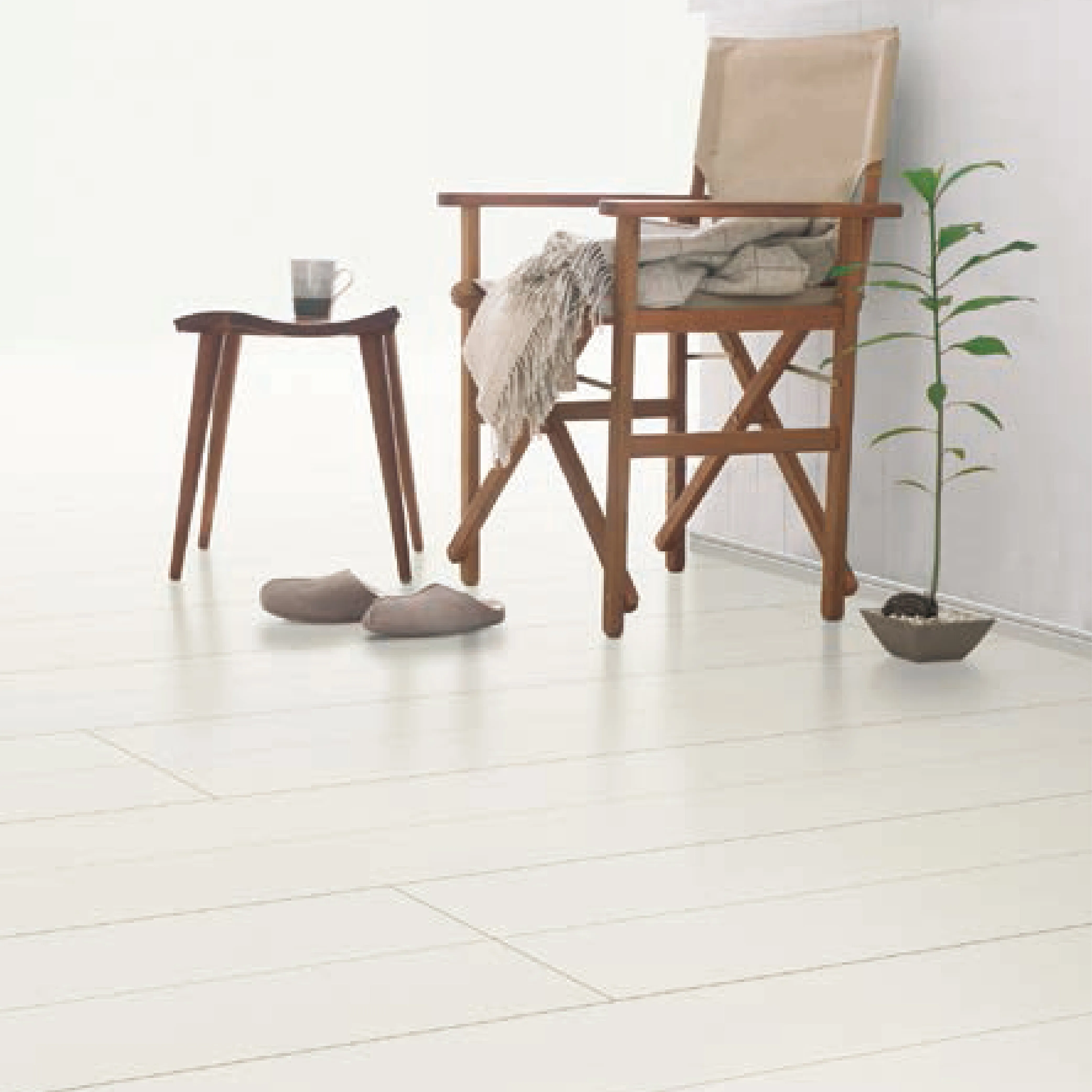 スタイリッシュ・フローリング（アッシュホワイト）