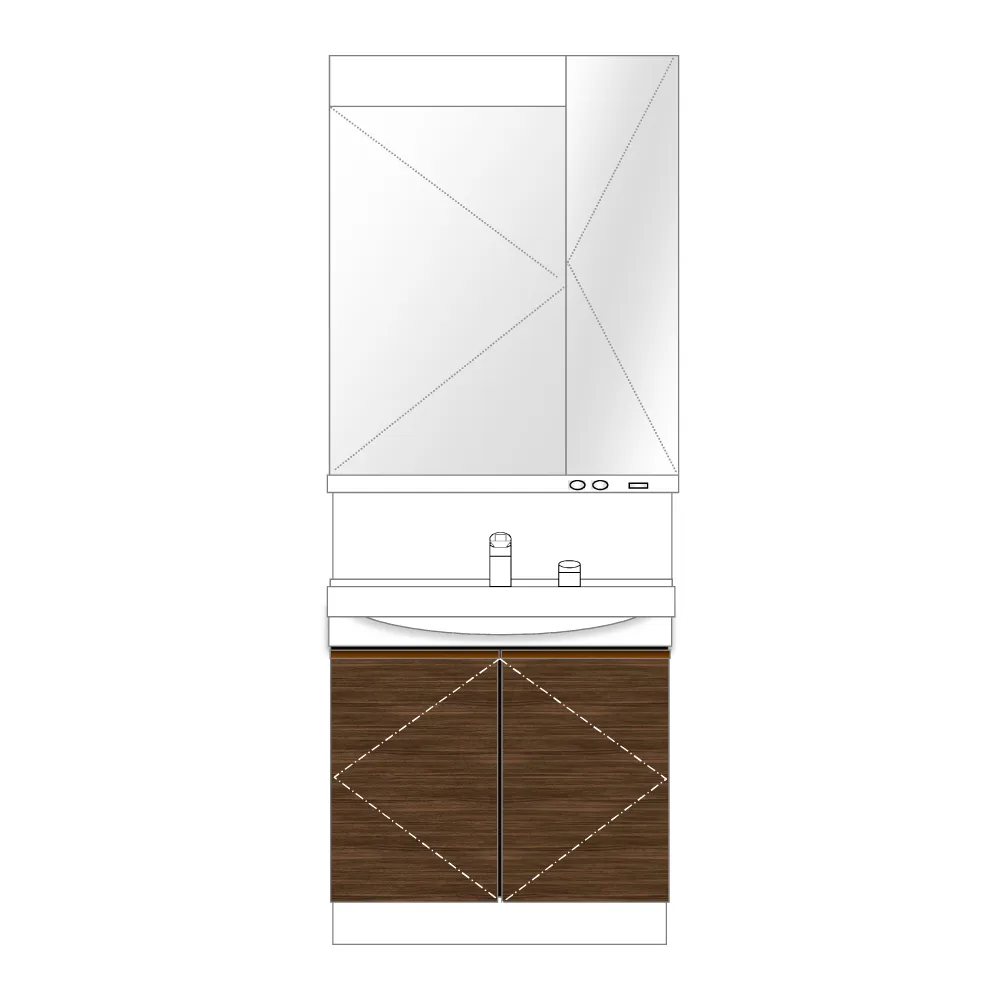 スタイリッシュ・洗面台