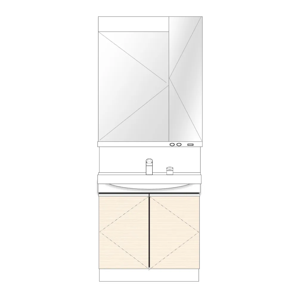 ホワイティ・洗面台